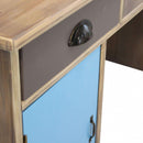 Scrivania Brema 121x50,5x75 h cm in Legno Multicolor