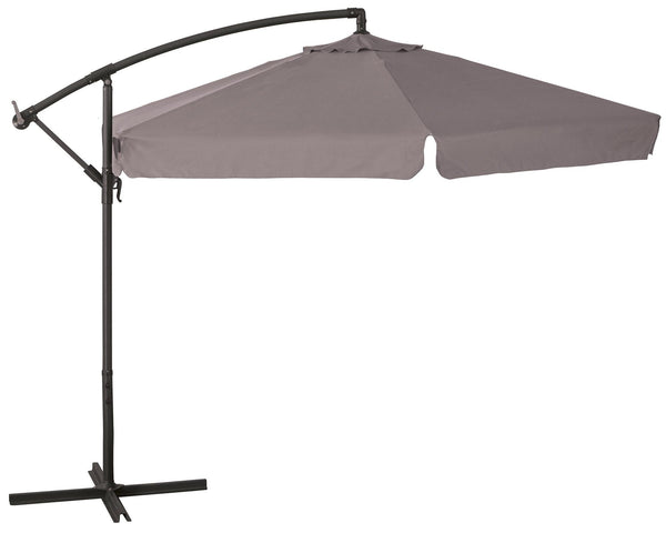 sconto Ombrellone da Giardino Decentrato in Metallo Ø3m Bertozzi Tortora