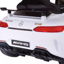 Macchina Elettrica per Bambini 12V con Licenza Mercedes GTR Small AMG Bianca-10