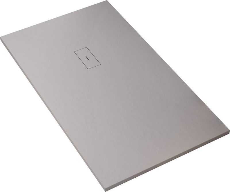 Piatto Doccia in Pietra 80x140 cm Bonussi Manila Grigio Chiaro