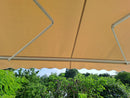 Tenda da Sole Avvolgibile a Parete 3x2,5m in Alluminio e Poliestre Beige