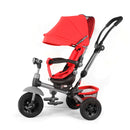 Passeggino Triciclo con Sedile Girevole 360° Miller Baby Swing Rosso