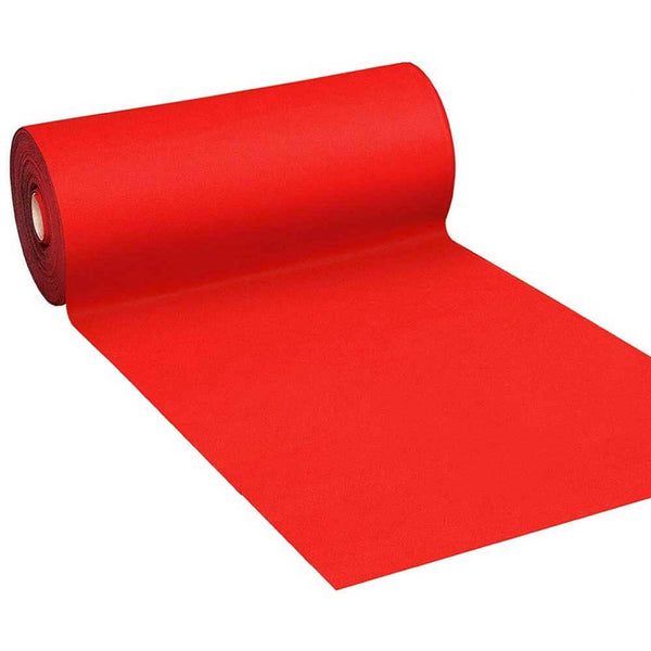 Tappeto Passatoia da Esterno/Interno 1x50m in Polipropilene Rosso sconto