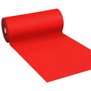 Tappeto Passatoia da Esterno/Interno 1x25m in Polipropilene Rosso