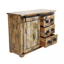 Mobile Vance 120x45x90 h cm in Legno Marrone