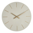 Orologio da Muro Ø 60x5 cm Timeline in Legno Tortora