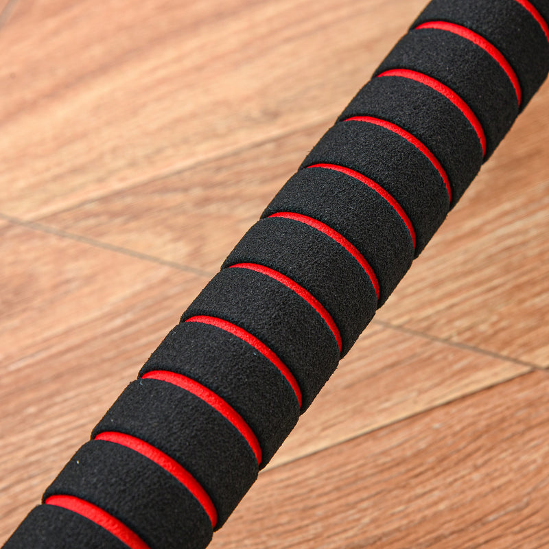 Set 2 Manubri Convertibili in Bilanciere 12 Dischi 20Kg in Acciaio e Plastica Nero      