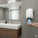 Asciugamani Elettrico con Fotocellula 900W Vama Smart Jet Mini BF ABS Bianco