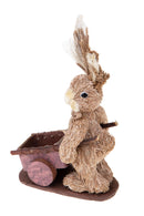 Coniglio con Cariola 15 H 24 cm 