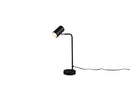 Lampada tavolo da Interno a Led in Metallo Nero Opaco