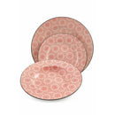 Servizio Piatti 18 Pezzi in Gres Villa d'Este Piper Flowers