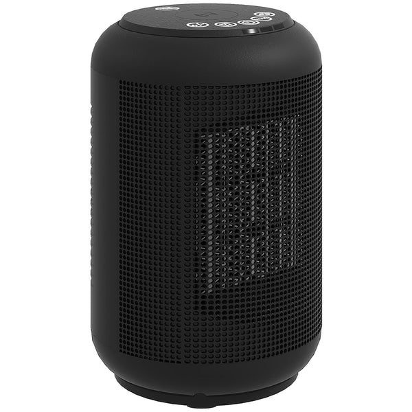 Riscaldatore Elettrico e Regolabile a 3 Modalità 14x14x21,5 cm con Timer 24h in PP e PA Ignifugo Nero sconto