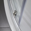 Box Doccia Semicircolare 2 Ante Scorrevoli in Cristallo Trasparente 6mm H195 Bonussi Giuly Varie Misure