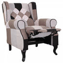 Poltrona Relax Reclinabile in Tessuto Elegant