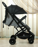 Passeggino Leggero per Bambini Barotti Primo Nero e Grigio