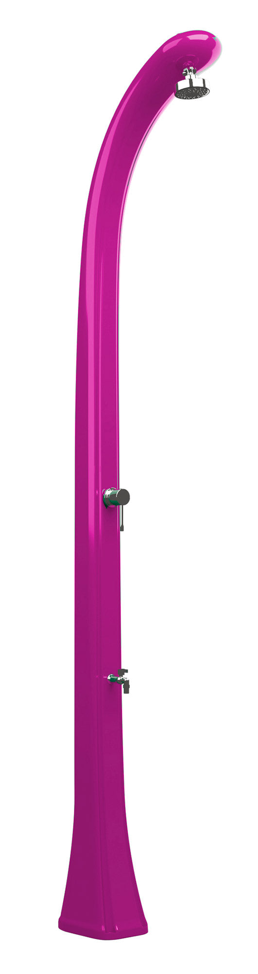 sconto Doccia Solare da Esterno Giardino 20L Miscelatore e Lavapiedi Arkema Happy One Fuxia