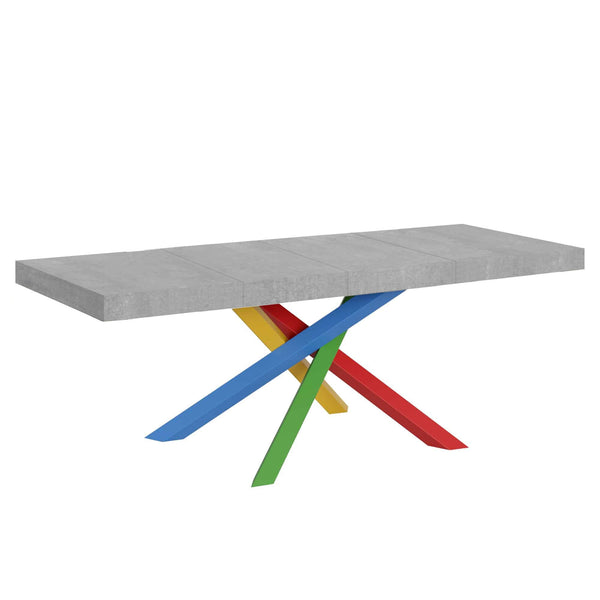 online Tavolo Allungabile 160/264x90x77 cm Volantis Premium Cemento