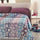 Copriletto in Misto Cotone Cober Leros Multicolore