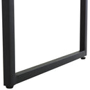 Scrivania da Ufficio Porta PC 1 Cassetto 110x45x76 cm in Acciaio 