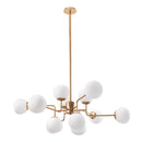 Lampadario Modern in Metallo Erich Ottone