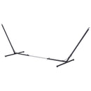 Supporto Struttura Portante per Amaca Regolabile Max 150 Kg Nero 308-380x108x120 cm 