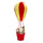 Babbo Natale con Mongolfiera H80 cm con Luci e Suoni