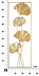 Pannello Iris 31x3x90 cm in Ferro Oro