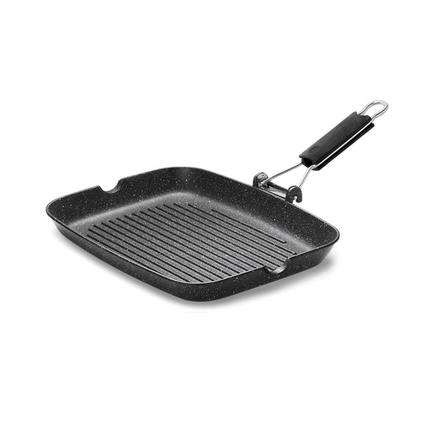 sconto Bistecchiera Antiaderente 1 Manico 26x36 cm Olympia Hard Cook