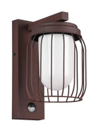 Applique da Esterno Attacco E27 in Alluminio Pressofuso Ruggine