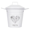 Secchiello per Pasta 13x13 cm  in Metallo VdE Tivoli 1996 Daily