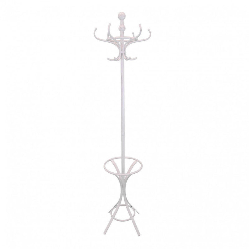 Appendiabiti 43x38x180 h cm in Acciaio Bianco