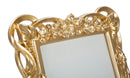 Cornice Flossy 22,5x2,5x28 cm in Poliresina e Vetro Oro