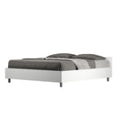 Letto Matrimoniale Nuamo Frassino Bianco Varie Misure