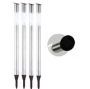 Set 4 Lampade da Giardino Segnapasso H70 1W con Pannello Solare