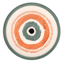 Set 6 Piatti Frutta Ø20x2 cm  in Ceramica VdE Tivoli 1996 Occhio Marino