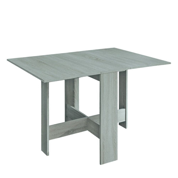 online Tavolo Pieghevole Salvaspazio 130x76x73,4 cm in MDF Artemio Cemento