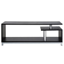 Mobile TV in Legno Nero 114x40x40.5 cm 
