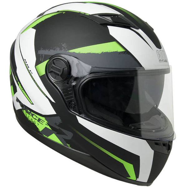 Casco Integrale per Scooter Visiera Lunga CGM Atlanta 308X Verde Fluo prezzo