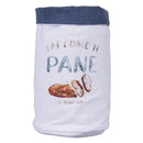 Sacchetto Pane 13,5x25 cm 100% Cotone VdE Tivoli 1996 Le Travisate Bianco