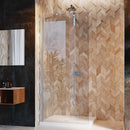 Parete Doccia Walk-In in Cristallo Trasparente 6mm H190 Fosterberg Herning Varie Misure