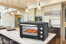 Forno Fornetto Elettrico Ventilato 30 Litri 1380W Kooper Texas 30 Nero