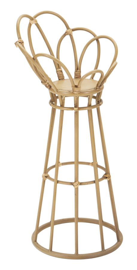 Porta Vaso Panama Tower Ø 28x62 cm in Ferro e Plastica