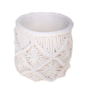 Set 2 Contenitori Decorativo Ø 18 H 16 cm