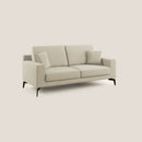 Divano 2 Posti 146x95x91 cm in Tessuto Panna