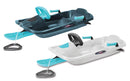 Bob Slittino da Neve 98x45x23 cm 1 Posto Skipper Bianco o Blu Petrolio