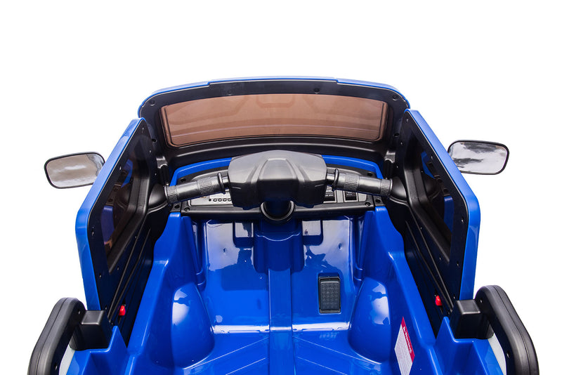 Macchina Elettrica per Bambini Licenza Piaggio Apecar 12V Blu