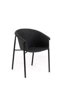 Set 2 Sedie 58x56xH79 cm in Tessuto Nari Grigio Scuro