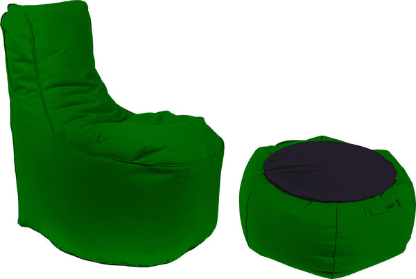 Poltrona Pouf e Tavolino in Acrilico Pomodone Verdone acquista