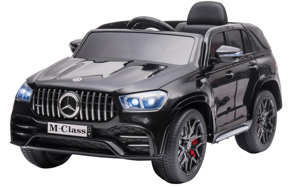 prezzo Macchina Elettrica per Bambini 12V con Licenza Mercedes M-Class Nera