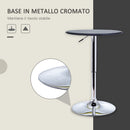 Tavolino da Bar Ø63 cm con Altezza Regolabile 